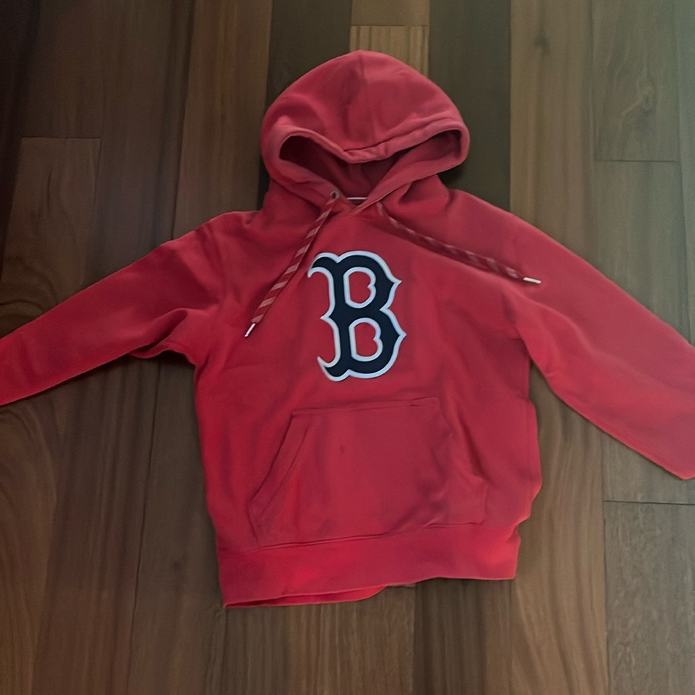 Red Boston Red Sox hoodie. Used
